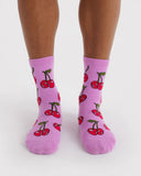 Baggu | Crew Sock | Cherries