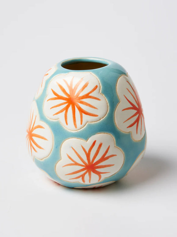 Jones & Co | Pollen Vase | White Hibiscus