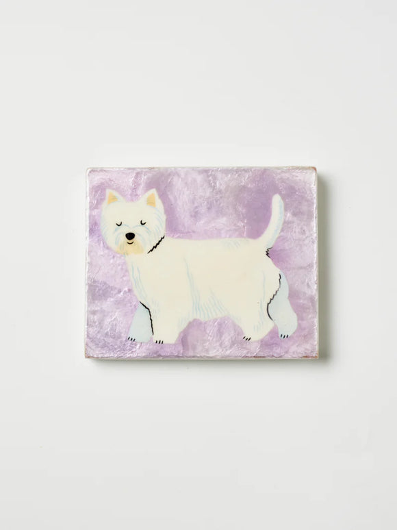 Jones & Co | Pup Westie Tile