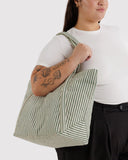 Baggu | Small Cloud | Sage Stripe