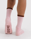Baggu | Ribbed Sock | Blush Mix