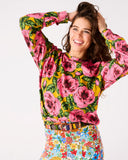 Kip & Co | Organic Cotton Sweater | Golden Peony