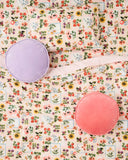 Kip & Co | Velvet Pea Cushion | Wisteria