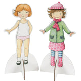 Tiger Tribe | Paper Dolls Kit | Vintage