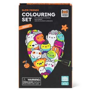 Tiger Tribe | Neon Colouring Set | Glow Friends