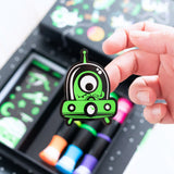 Tiger Tribe | Neon Colouring Set | Outer Space