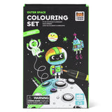 Tiger Tribe | Neon Colouring Set | Outer Space
