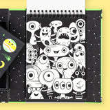 Tiger Tribe | Neon Colouring Set | Outer Space