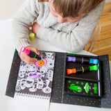 Tiger Tribe | Neon Colouring Set | Outer Space