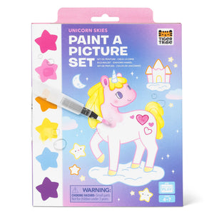 Tiger Tribe | Paint A Picture Set | Unicorn Skies