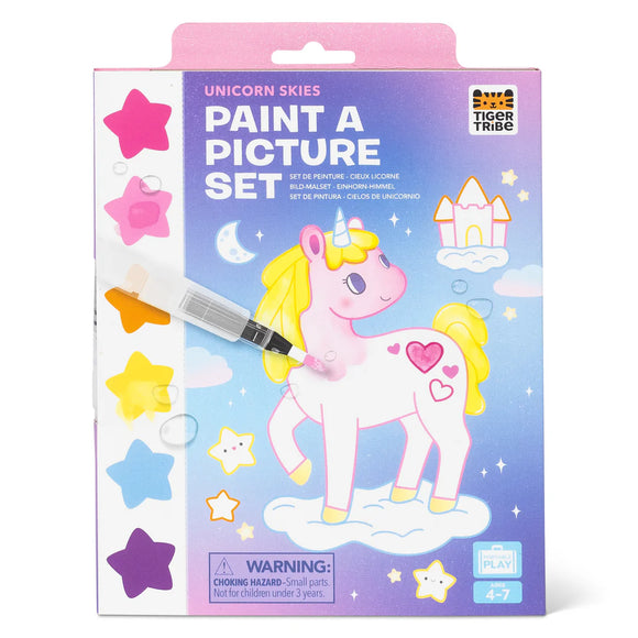 Tiger Tribe | Paint A Picture Set | Unicorn Skies