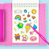 Tiger Tribe | Scented Stacks Of Stickers | Little Cuties