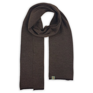 Otto & Spike | Merino Wool Staple Scarf | Hickory & Twig Brown