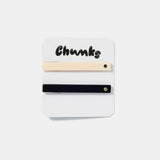 Chunks | Allie Clips | Cream + Black