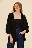 Frock Me Out | Big Softie Cardigan | Black