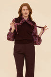 Frock Me Out | Alpaca Knit Vest | Burgundy
