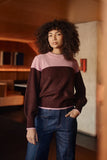Frock Me Out | Bell Sleeve Alpaca Knit Jumper | Orchid + Burgundy