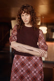 Frock Me Out | Alpaca Knit Vest | Burgundy