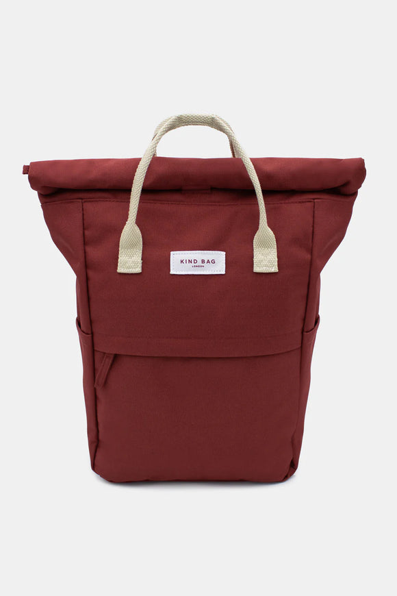 Kind Bag London | Medium Backpack | Burgundy