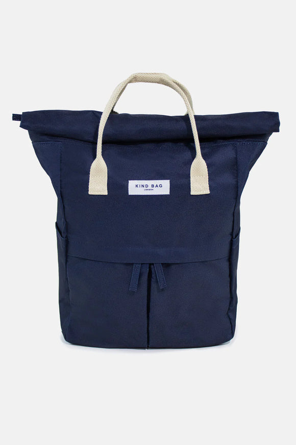 Kind Bag London | Medium Backpack | Navy