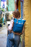 Kind Bag London | Medium Backpack | Petrol Blue