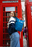 Kind Bag London | Medium Backpack | Petrol Blue