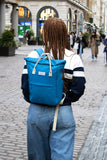 Kind Bag London | Medium Backpack | Petrol Blue