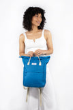 Kind Bag London | Medium Backpack | Petrol Blue