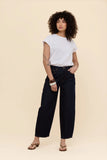 Frock Me Out | Barrel Leg Jeans | Dark Denim