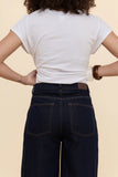 Frock Me Out | Barrel Leg Jeans | Dark Denim