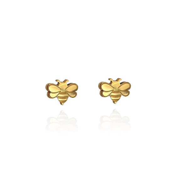 Originals Lab | Gold Bee Stud Earrings
