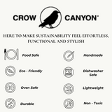 Crow Canyon | Splatter Enamelware | Brownie Tray | Turquoise