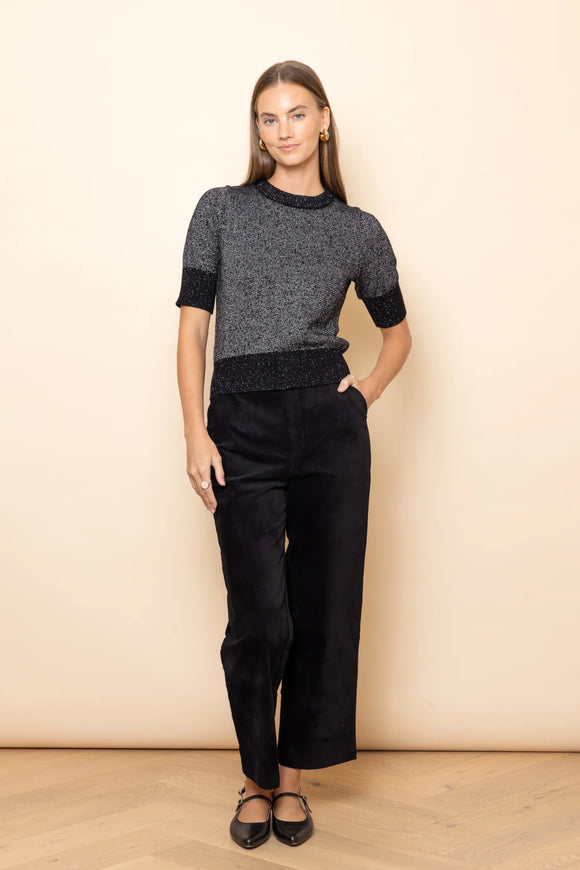 Frock Me Out | Velvet Pants | Black