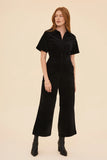Frock Me Out | Freestyler Jumpsuit | Black Velvet
