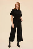 Frock Me Out | Freestyler Jumpsuit | Black Velvet