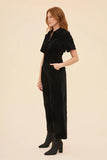 Frock Me Out | Freestyler Jumpsuit | Black Velvet