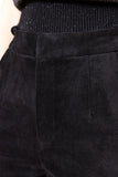 Frock Me Out | Velvet Pants | Black
