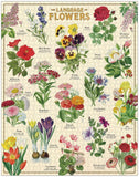 Cavallini 1000 Piece Puzzle | Language of Flowers