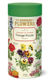 Cavallini 1000 Piece Puzzle | Language of Flowers