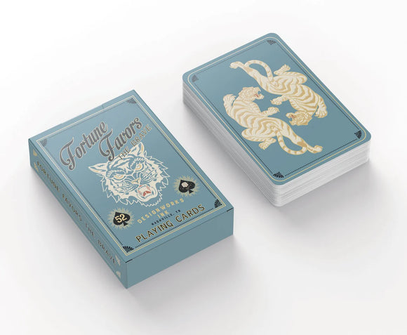 Designworks Ink | Playing Cards | Fortune Favours The Brave