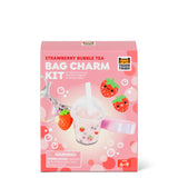 Tiger Tribe | Bag Charm Kit | Strawberry Bubble Tea