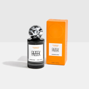 Fazeek | Interior Spray | Cedarwood + Saffron