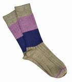Tightology | Chunky Rib Merino Wool Socks | Khaki