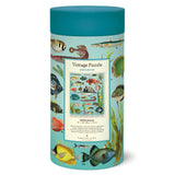 Cavallini 1000 piece jigsaw puzzle | Aquarium