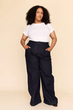 Frock Me Out | Denim High Waisted Jeans | Dark Indigo