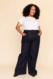 Frock Me Out | Denim High Waisted Jeans | Dark Indigo