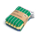 Sophie Home | Reusable Striped Dishcloths | Green