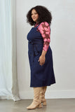Frock Me Out | Denim Belted Apron Dress