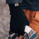Otto & Spike | Lambswool Gloves | Black