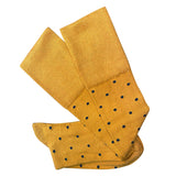 Tightology | Dotty Ochre | Cotton Socks